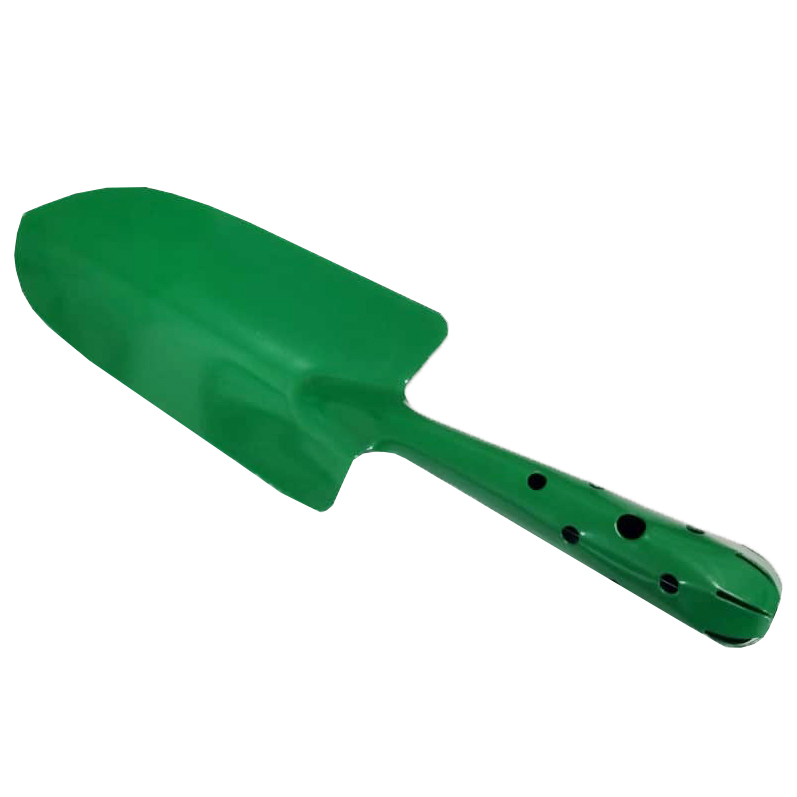 Grüner Handspaten