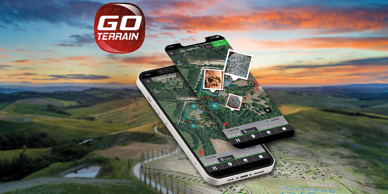 Die GO Terrain App von XP