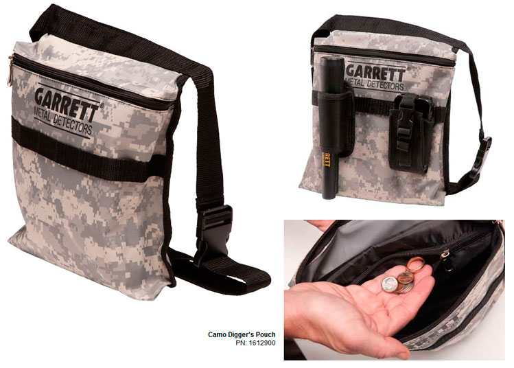 Garrett Camo Pouch Fundtasche Garrett Camo Pouch Fundtasche