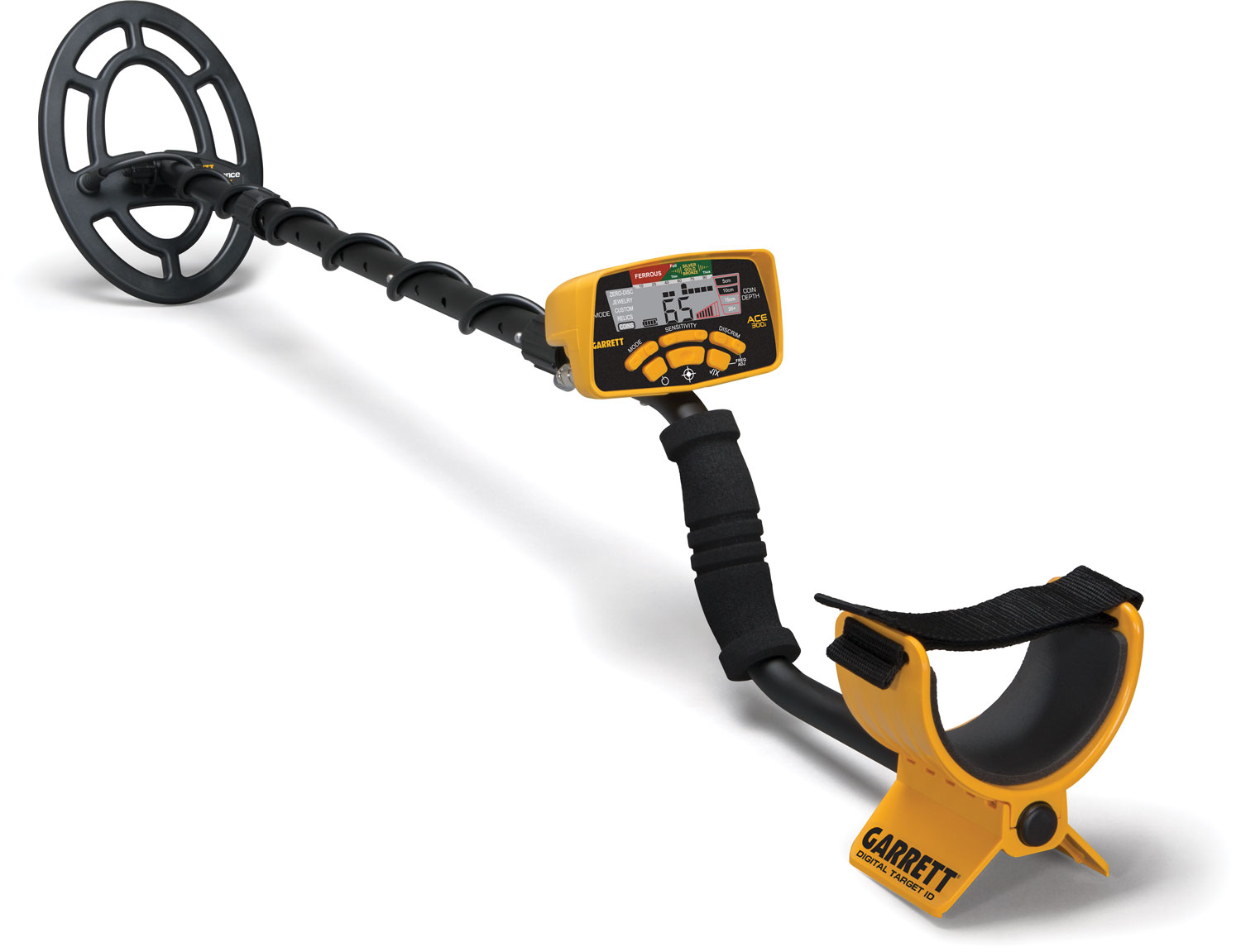 Garrett Ace 300i Metalldetektor mit Z-Lynk Drahtlos-System 