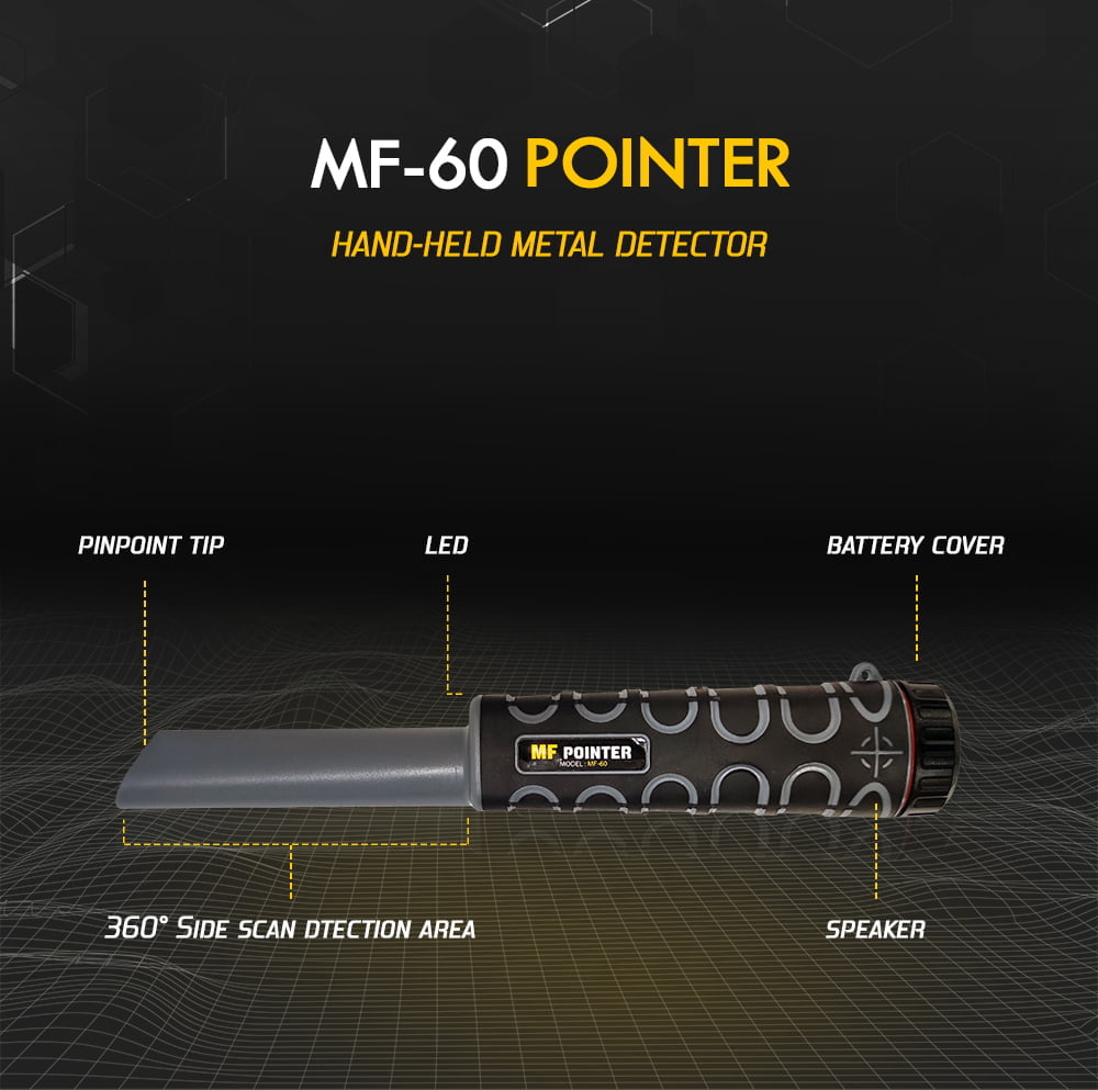 MWF MF-60 Wasserdichter Pinpointer