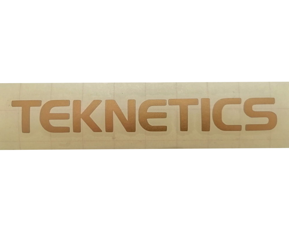 Teknetics Aufkleber für auf dem Gestänge