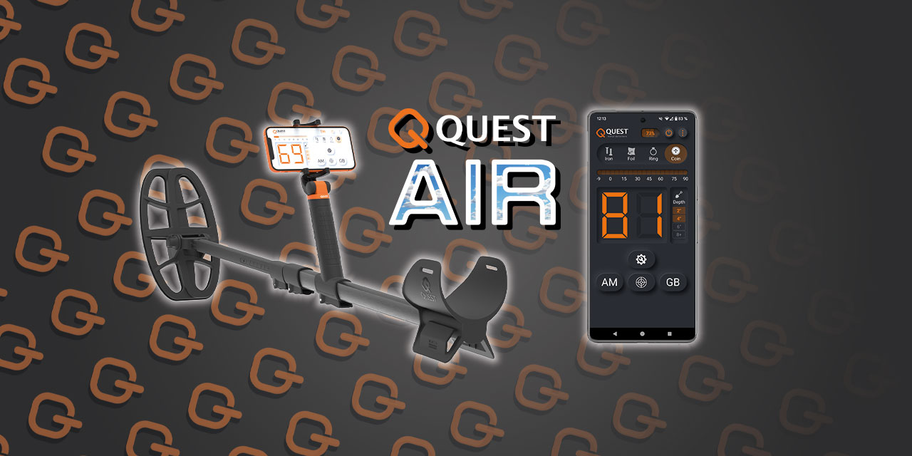 Quest Air: Metalldetektor-Gadget fürs Smartphone!