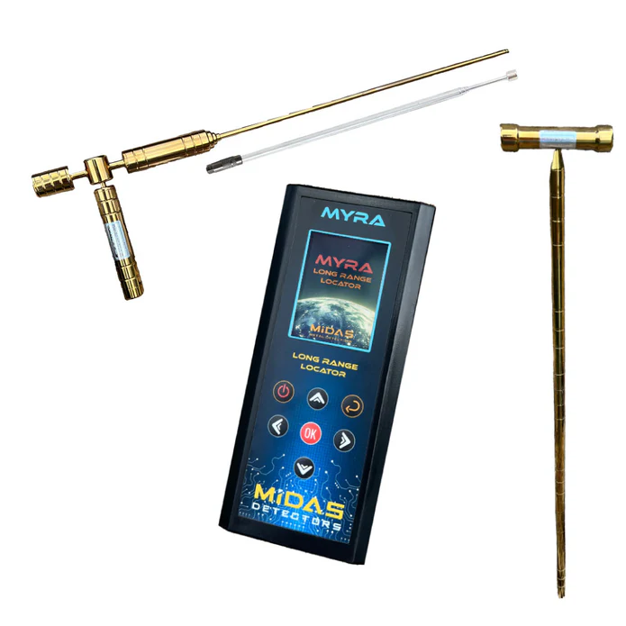 Midas Detectors Myra Long Range Metalldetektor Pro Pack
